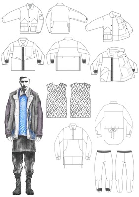 服裝設(shè)計素材 | 10例男裝設(shè)計手稿引領(lǐng)時尚潮流